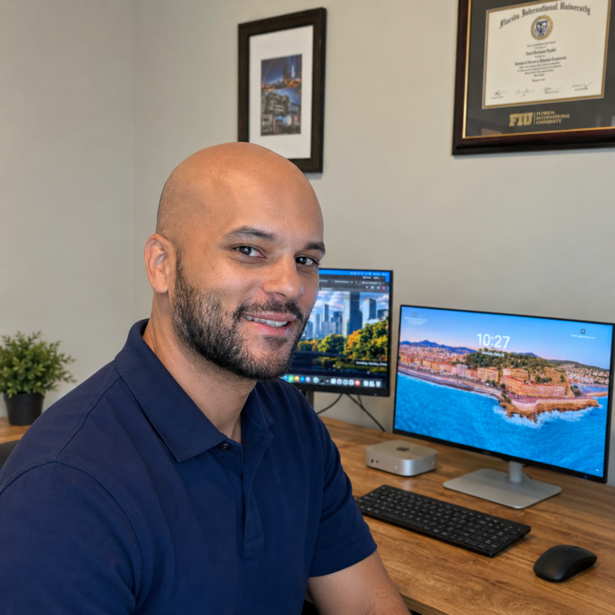 Sam Elkabli, owner of Sam's Tech Support